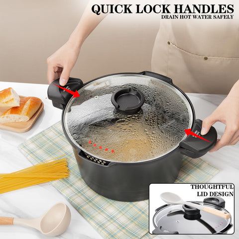 ACTIV CUISINE interior ceramic coating texture that reduces sticking and cleans easily