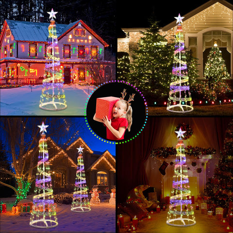 Adamonda tree in porch setting demonstrating outdoor use and welcoming illumination