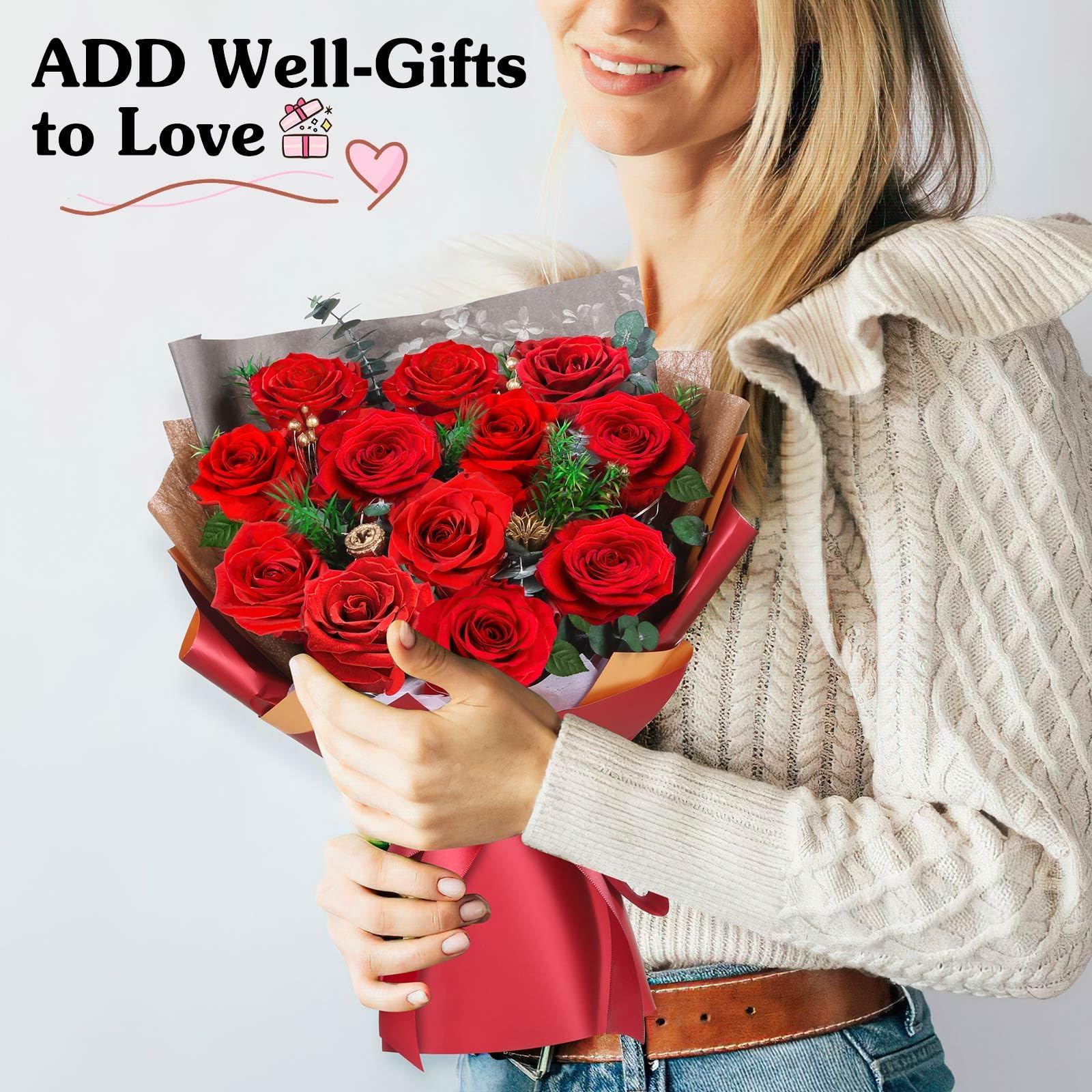 ADDWel couple exchanging bouquet capturing emotional gifting and memorable impact