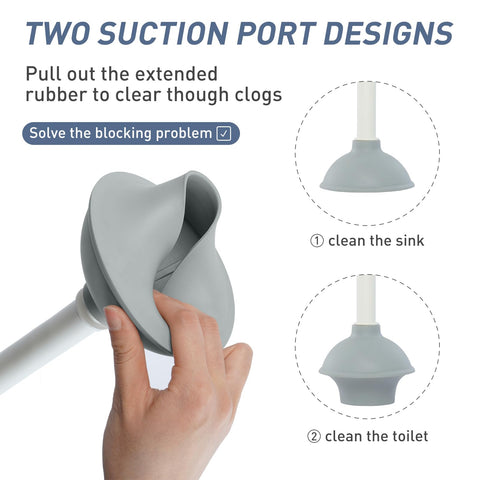ADNIKIA detailed view of TPR plunger cup delivering strong suction power