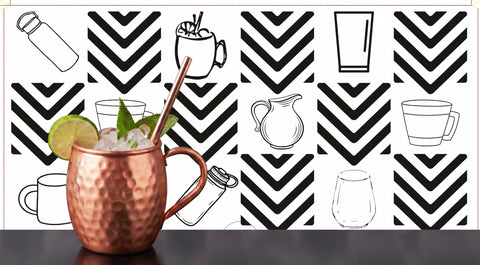 Advanced Mixology set packaging with included 1-year warranty card