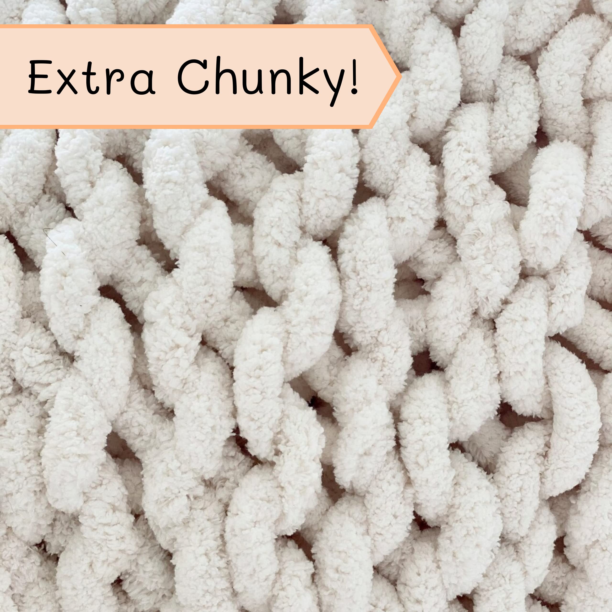 Adyrescia edge and label detail showing hand-knit craftsmanship and durability