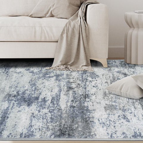 Aelenmu anti-slip rubber backing detail preventing rug movement