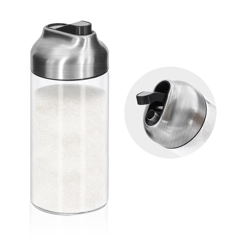 Aelga front view two‑pack showing neat countertop storage and convenience