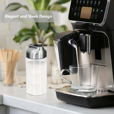 Aelga clear glass body revealing sugar level for quick content checks