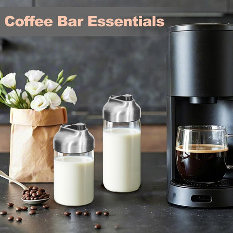Aelga size comparison on counter showing 7oz and 12oz scale for small households