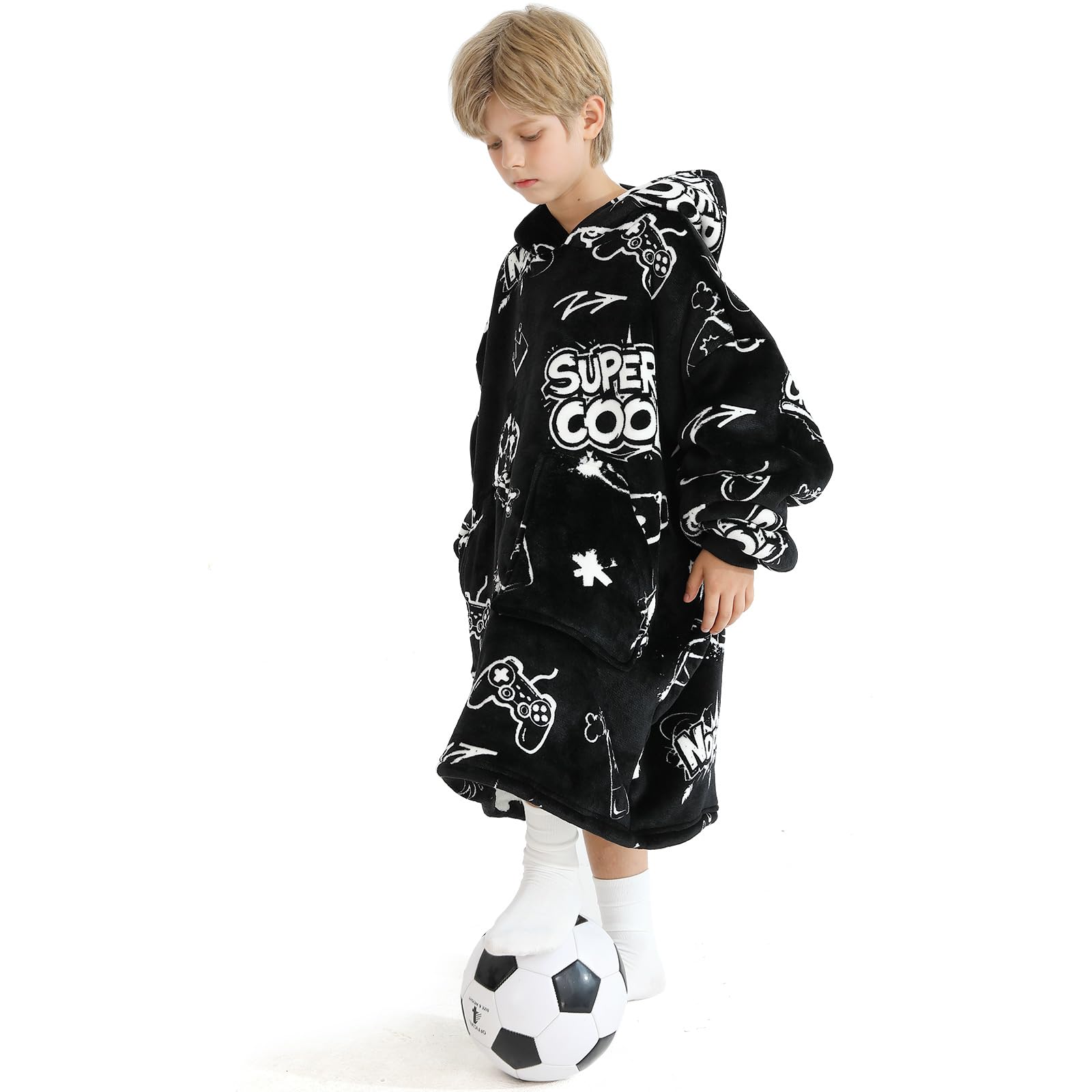 Aemicion gift-wrapped hoodie blanket presentation ready-to-gift convenience