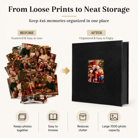Aevdor pocket detail highlighting acid-free pages for safer photo storage