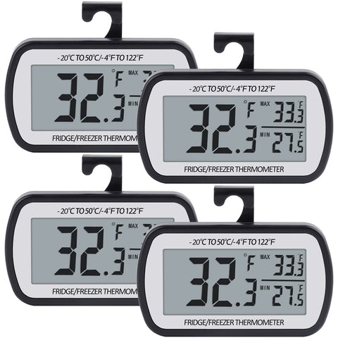 AEVETE front packaging showing four thermometers and benefits