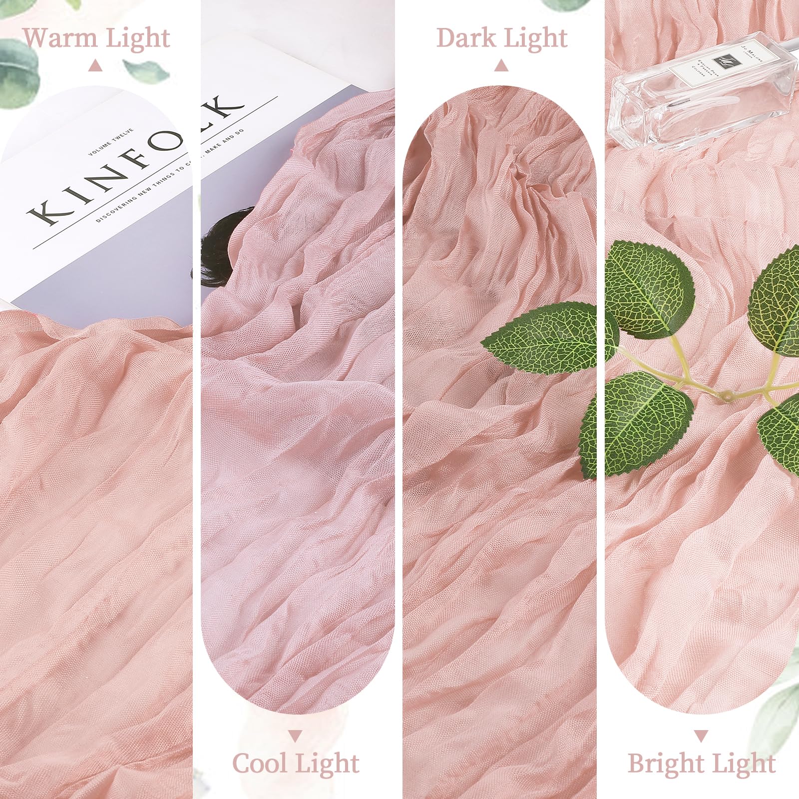 AGIRL dusty pink runner tied as a chair sash showing easy styling and cohesive decor