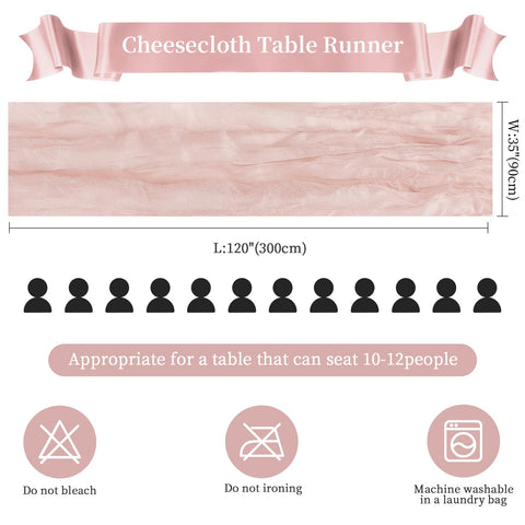 AGIRL dusty pink runner styled with florals and candles to enhance centerpiece appeal