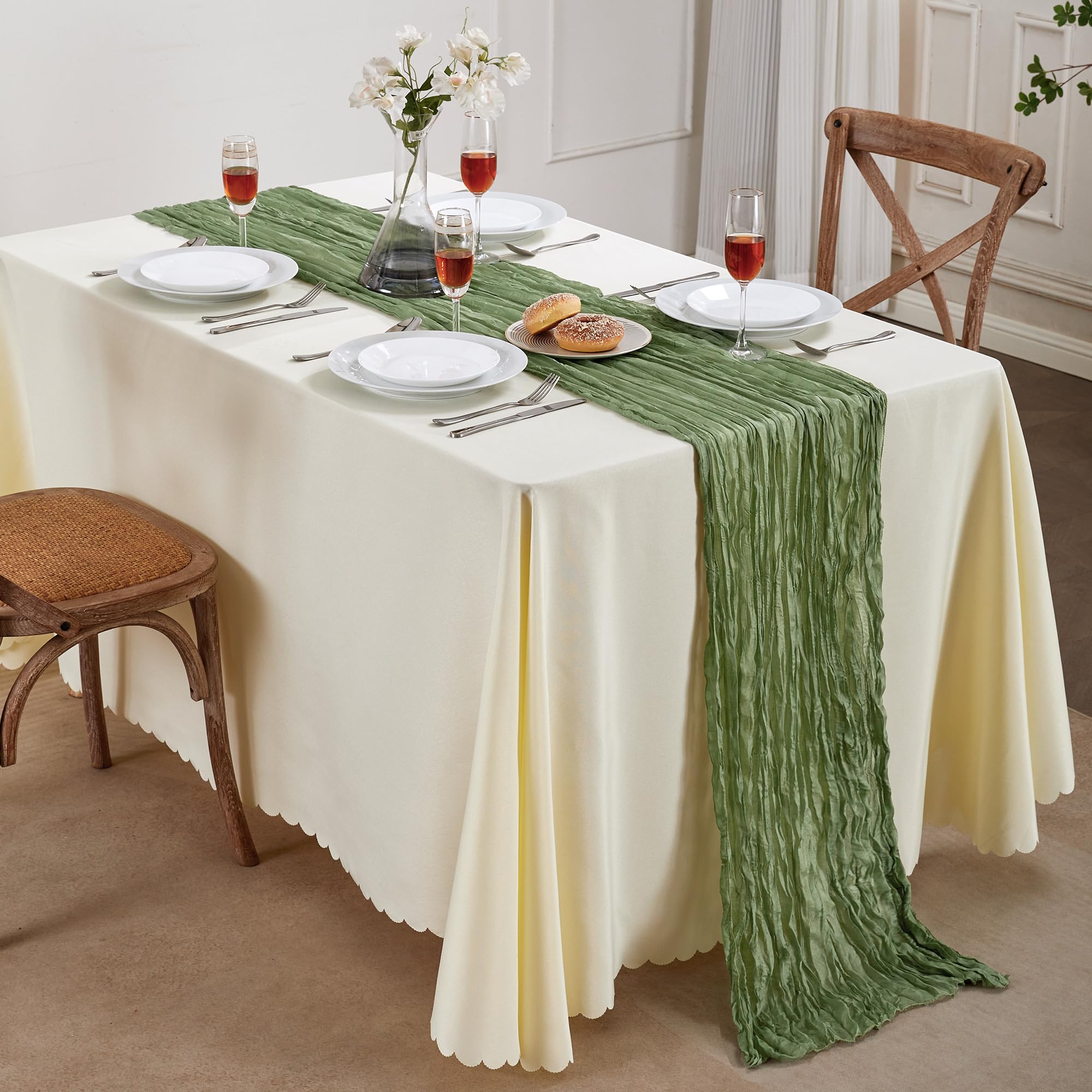 AGIRL styled wedding table scene creating warm boho atmosphere