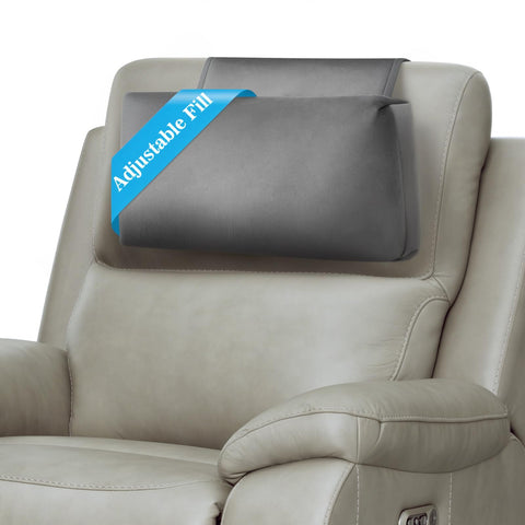 AHUAWA front view of velvet headrest showing plush support