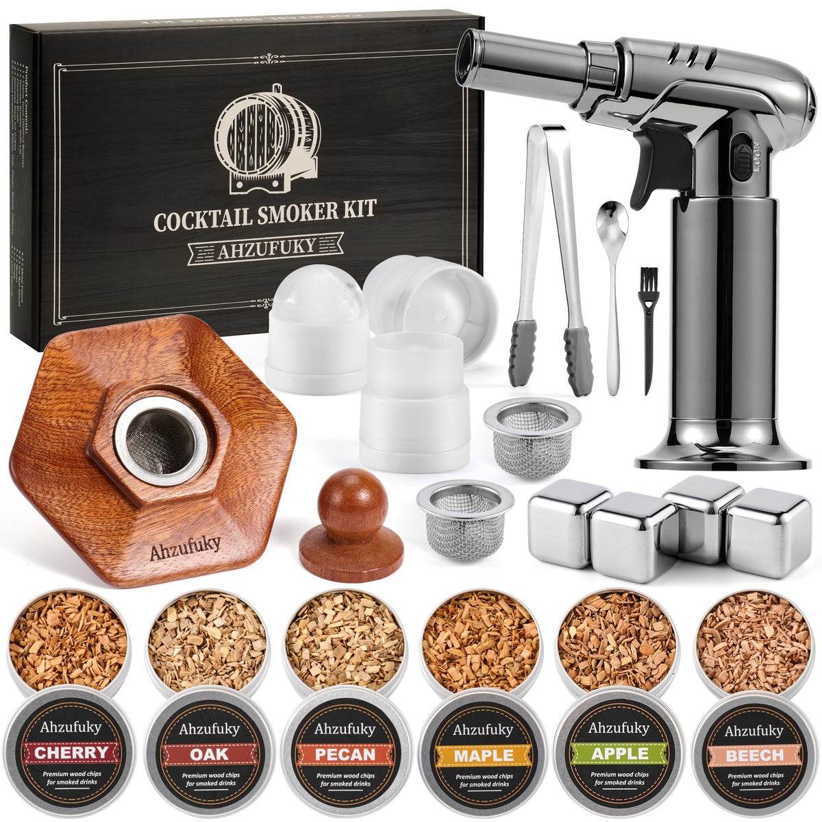 Ahzufuky front packaging showing premium gift presentation and product appeal