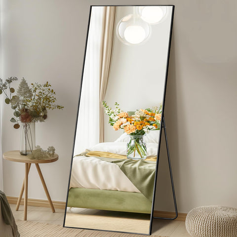 Aidoly full-length front view showing sleek frame and clear reflection benefit