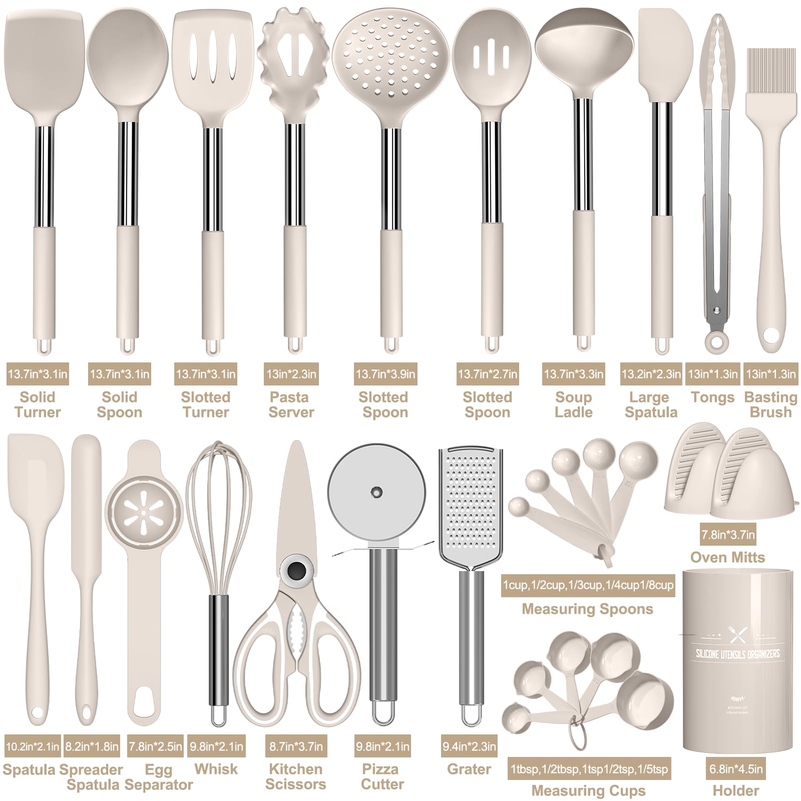 AIKKIL utensils in dishwasher showing easy cleanup and time-saving convenience