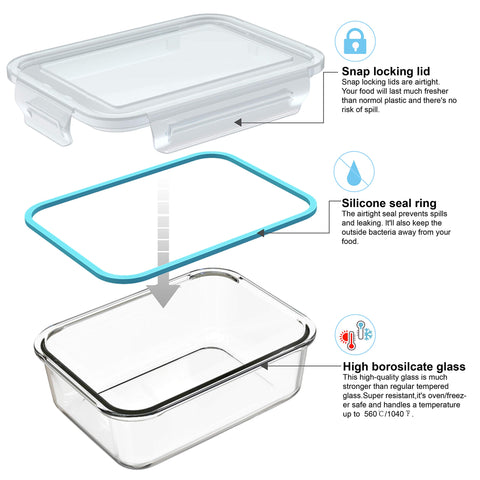 AILTEC round container filled with soup showing oven-to-freezer versatility