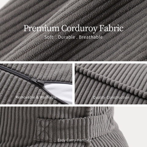 Ailuteie used on bed creating upright backrest for relaxed sitting