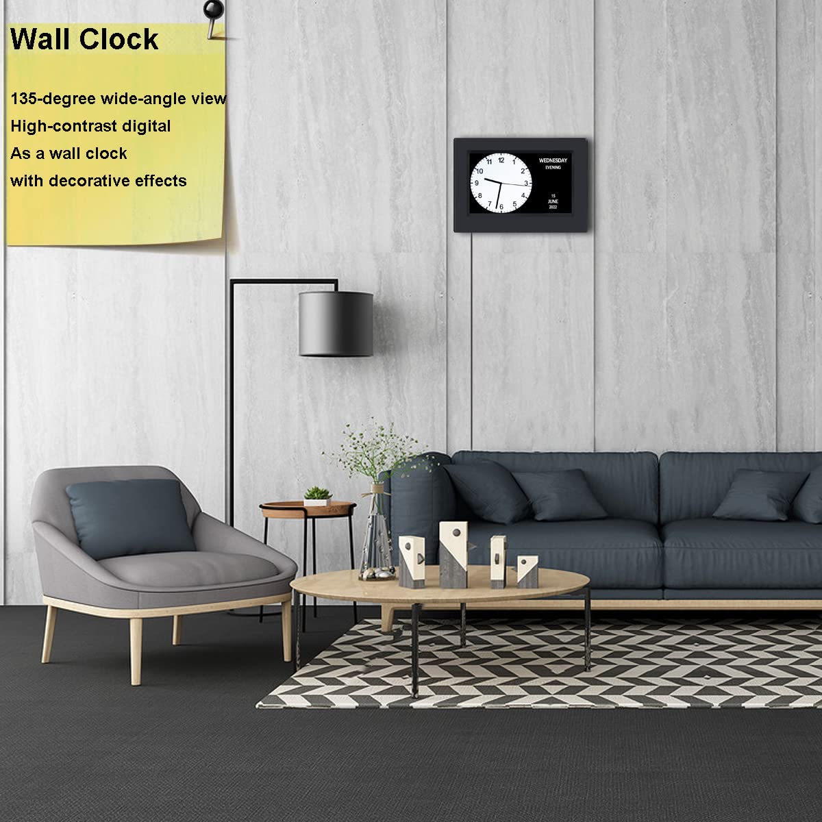 AINFTIME alarm settings close-up illustrating multiple daily reminder options