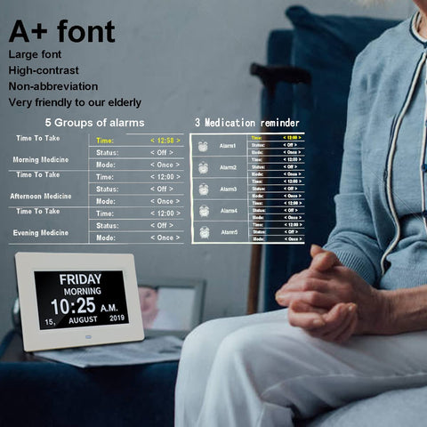 AINFTIME side profile mounted on wall illustrating space-saving placement