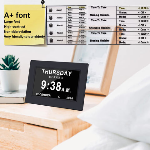 AINFTIME side profile mounted on wall demonstrating slim design and visibility