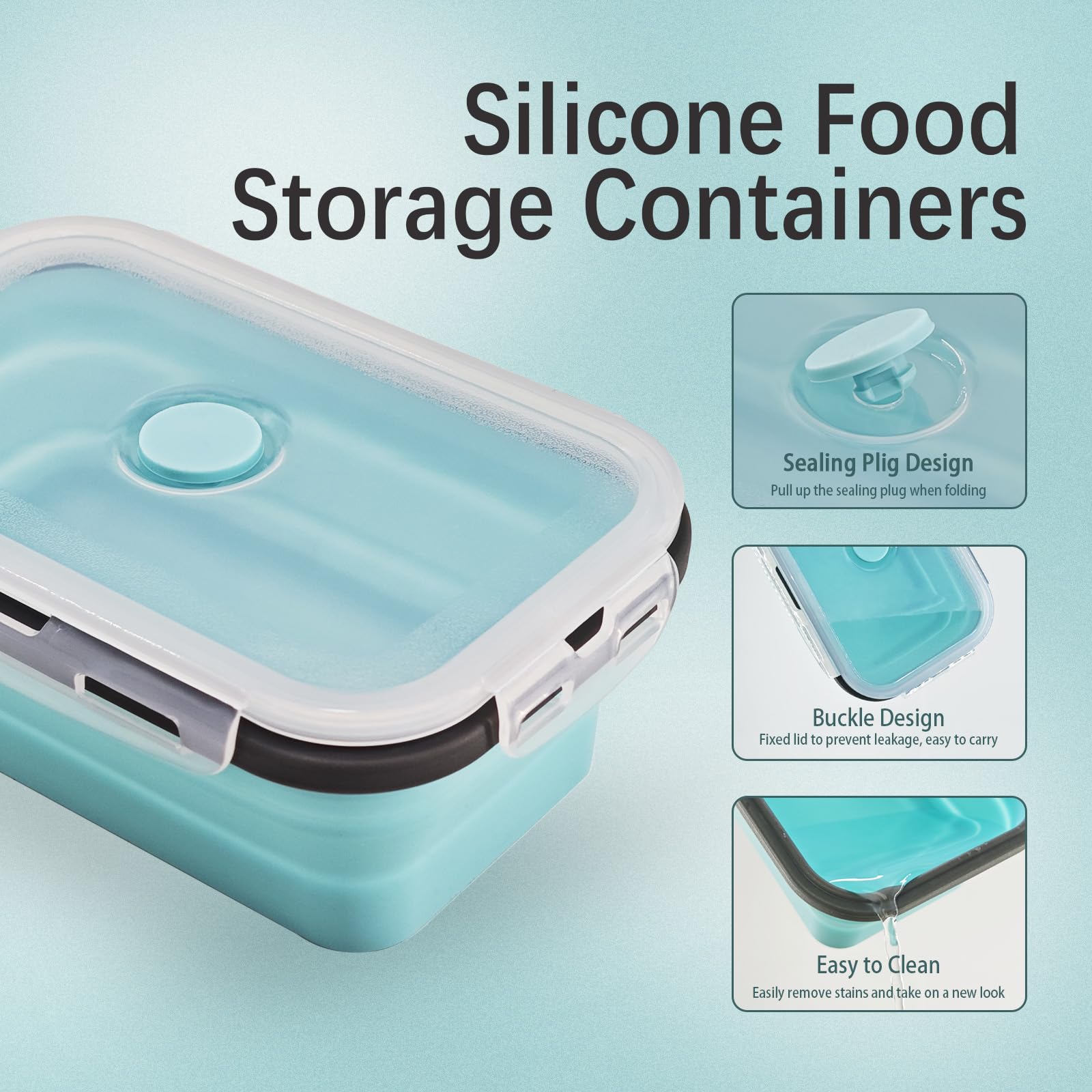 Ainmvnos lid close-up highlighting secure snap-on seal