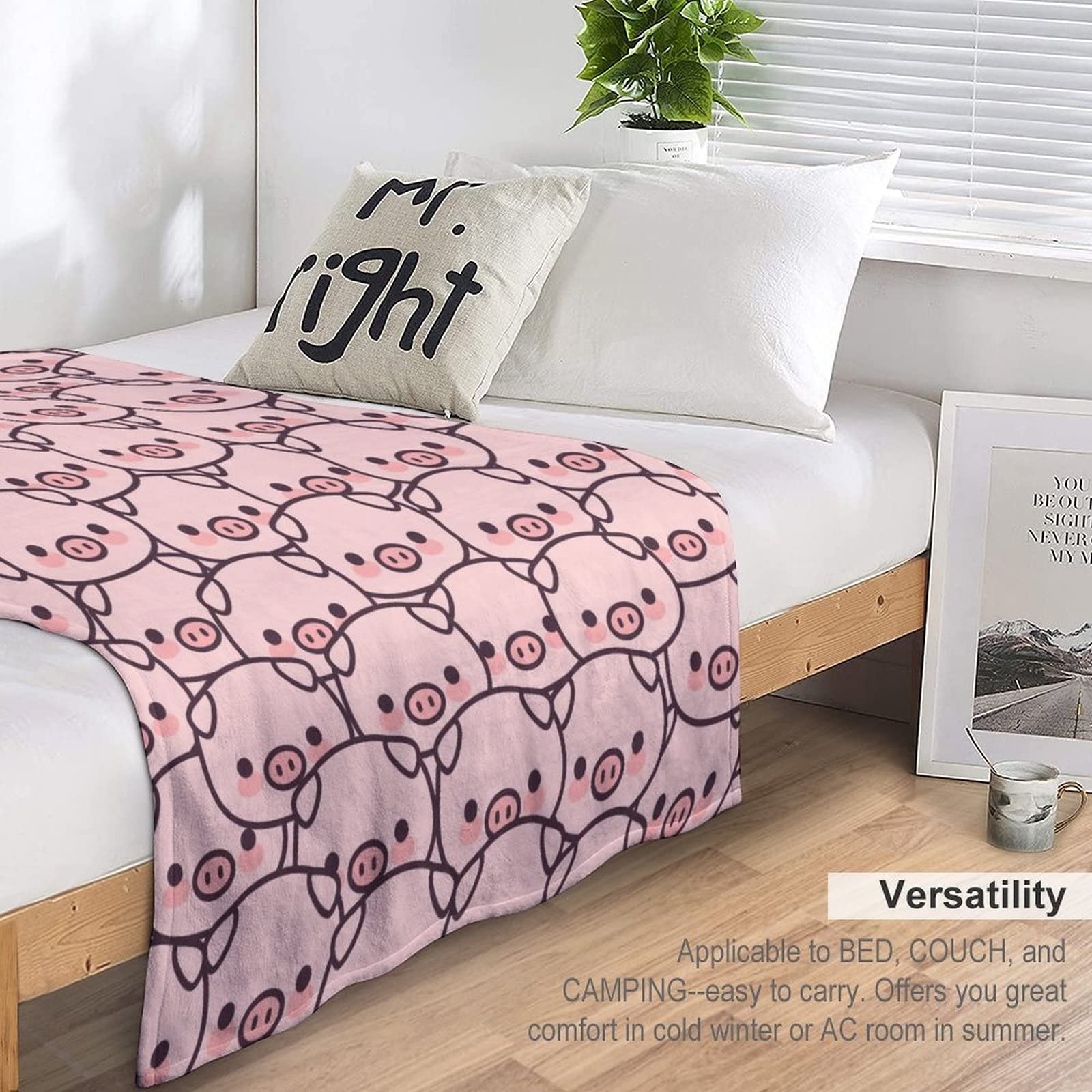 AIOMXZZ child wrapped in pig blanket on bed offering snug warmth