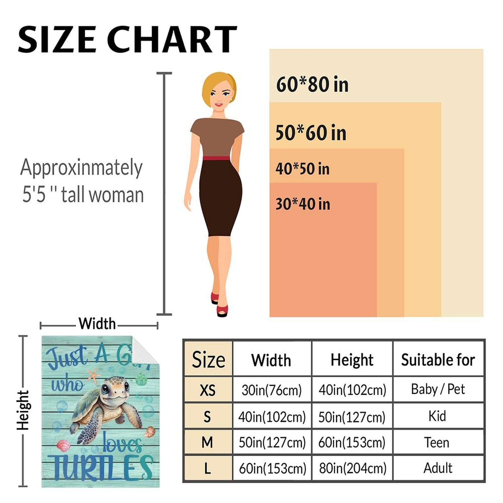 AIOMXZZ folded blanket next to ruler showing 40x50 size and portability benefit