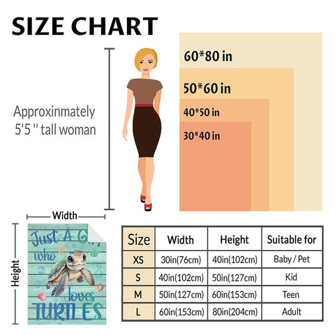 AIOMXZZ folded blanket next to ruler showing 40x50 size and portability benefit