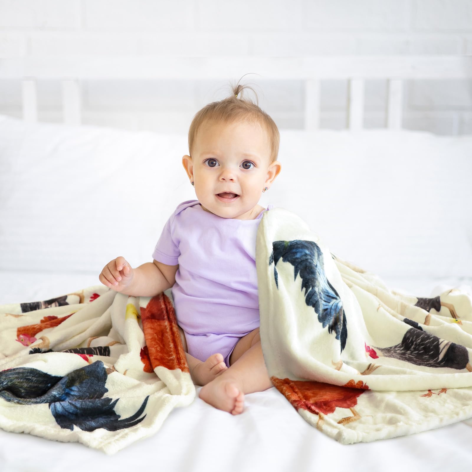 AISDE gift-wrapped blanket presented as ready-to-give farmhouse present