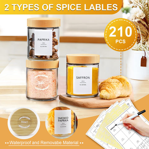 AISIPRIN labeled jars arranged on shelf for fast ingredient identification