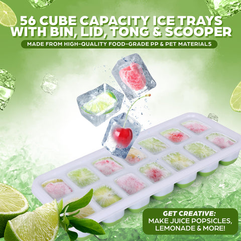 AISLE 3 ESSENTIALS close-up of flexible silicone texture for easy cube release
