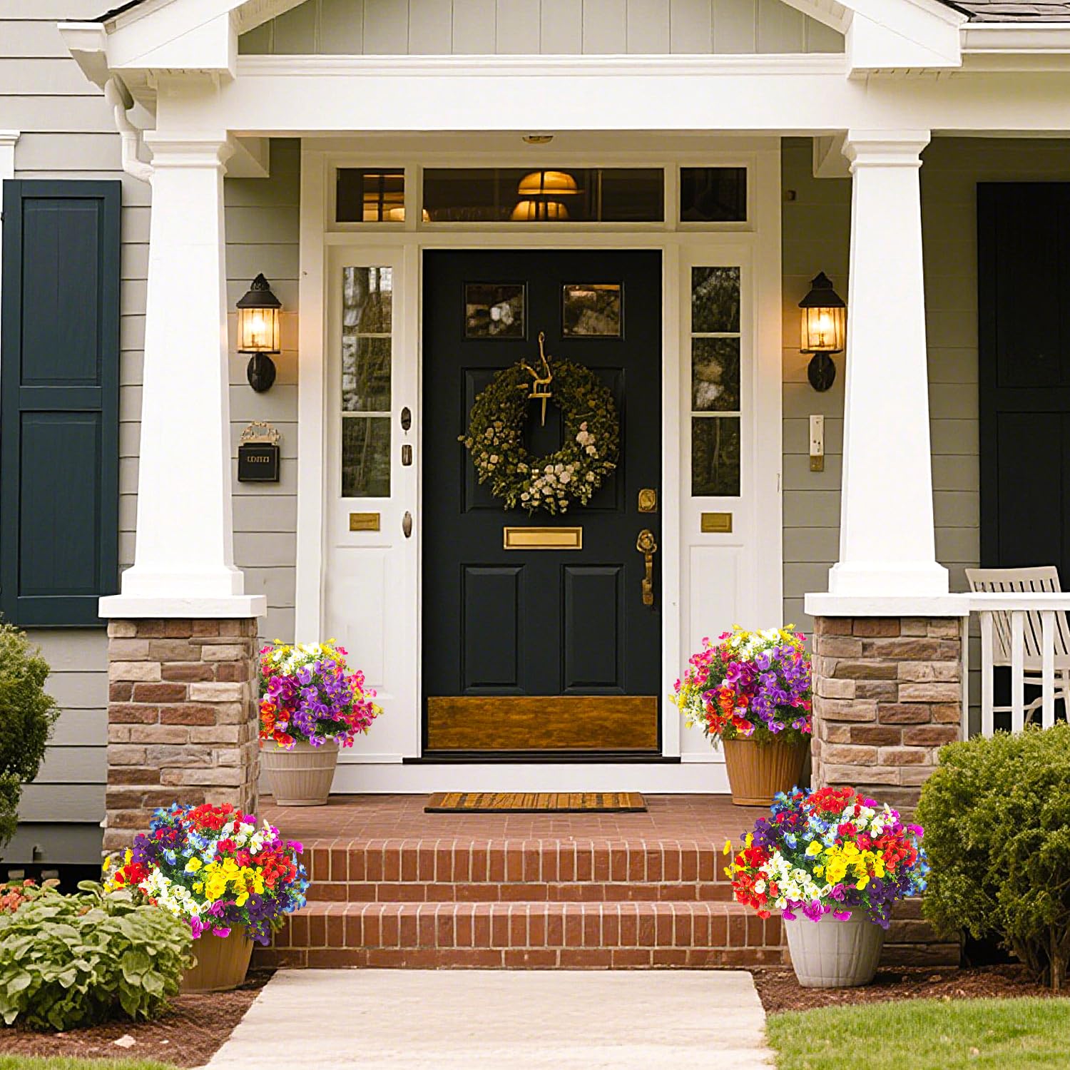 AITISOR arranged in a window box providing instant curb appeal