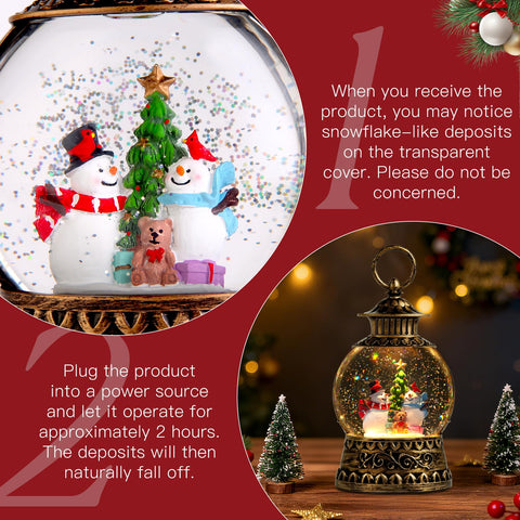 Aixuler on mantel lifestyle display adding warm holiday ambience