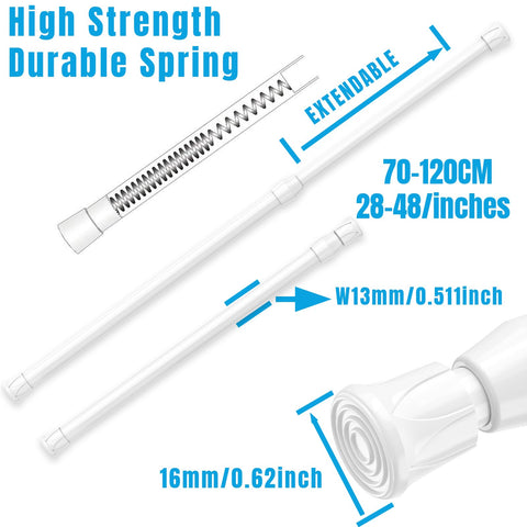 AIZESI four rods arranged side-by-side to show pack contents and multiple-use value
