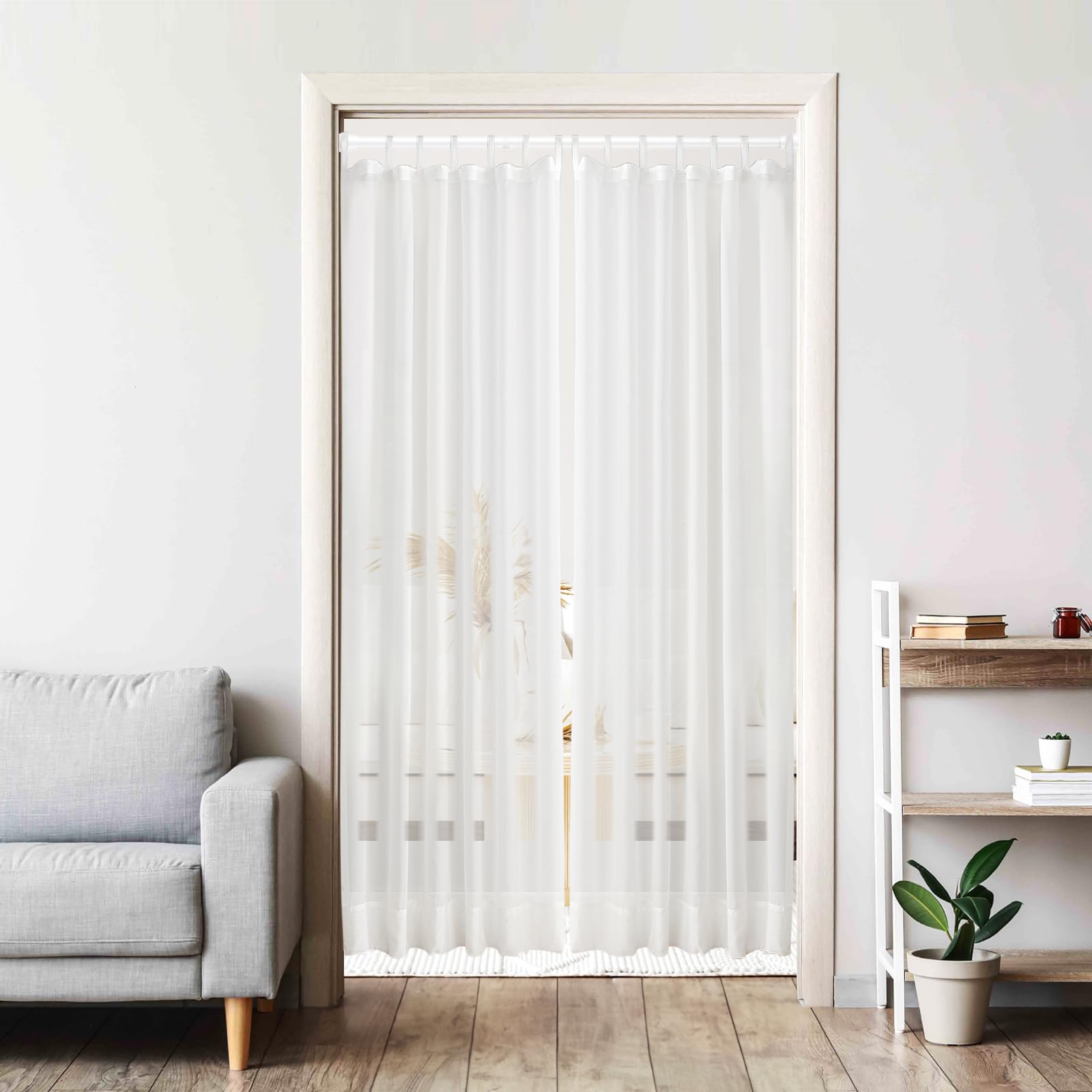 AIZESI used over a window showing versatile placement and neat look