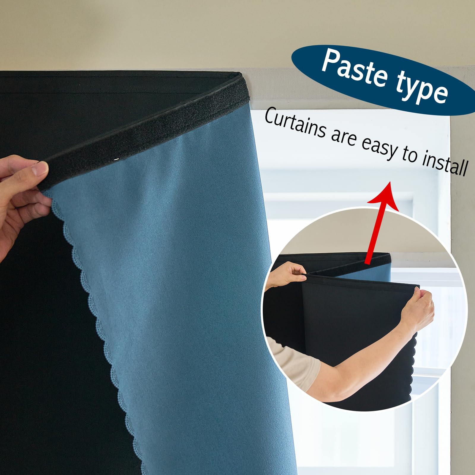 AJAZZ folded panel and packaging illustrating portability and easy travel storage