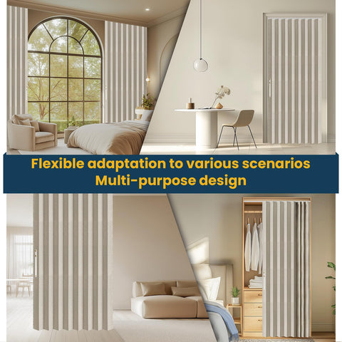 AJAZZ curtain next to door frame showing correct size fit