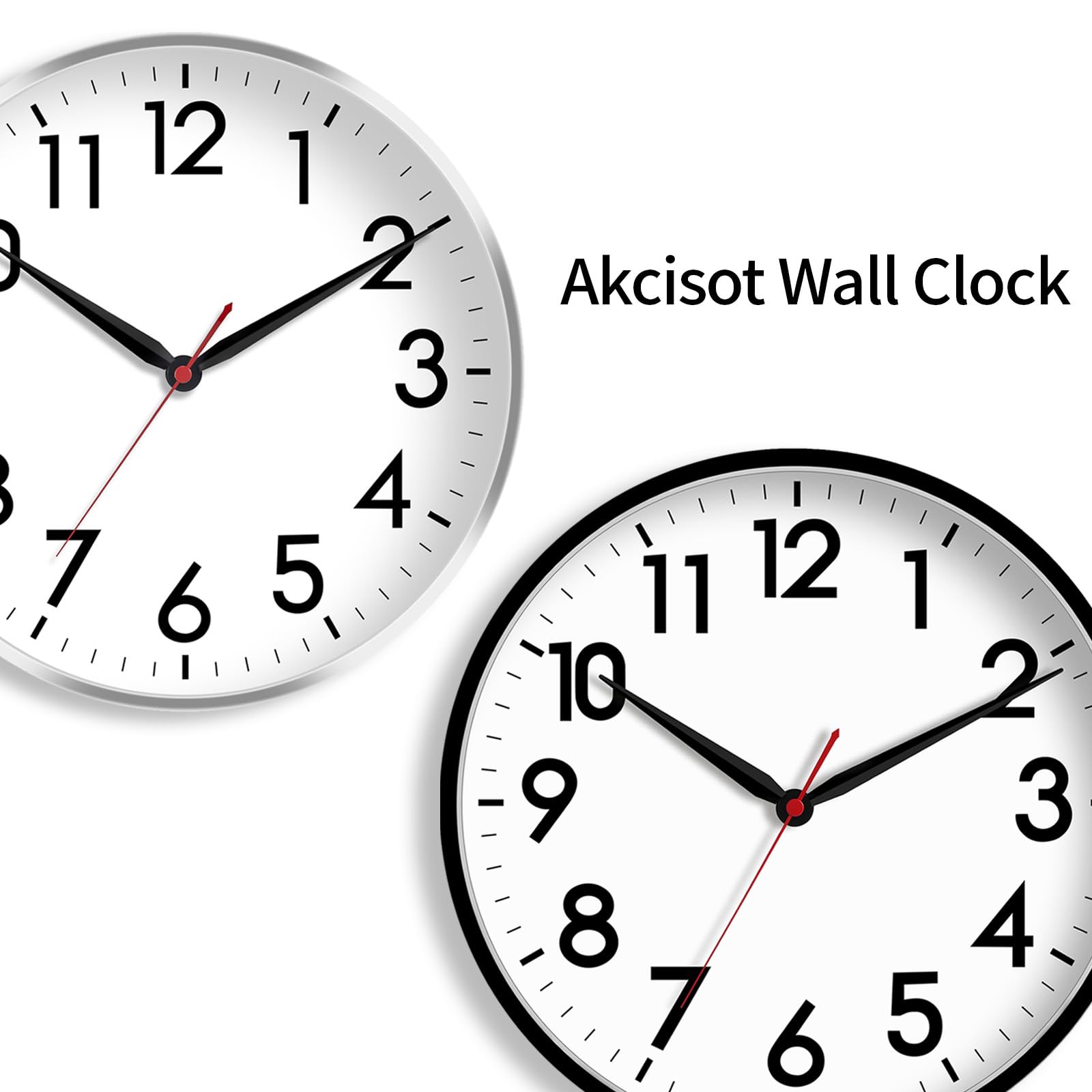 AKCISOT close-up of large numerals and hands highlighting legibility benefit