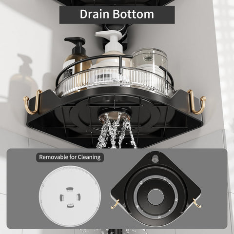 akinbas detachable basket cleaning showing removable trays for easy wash