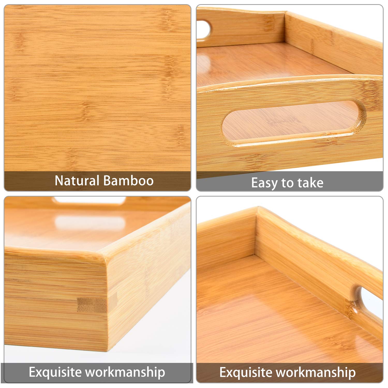 AKKAJJ medium tray used for outdoor snacks showing portability and style