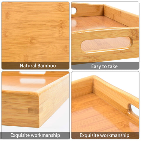 AKKAJJ medium tray used for outdoor snacks showing portability and style