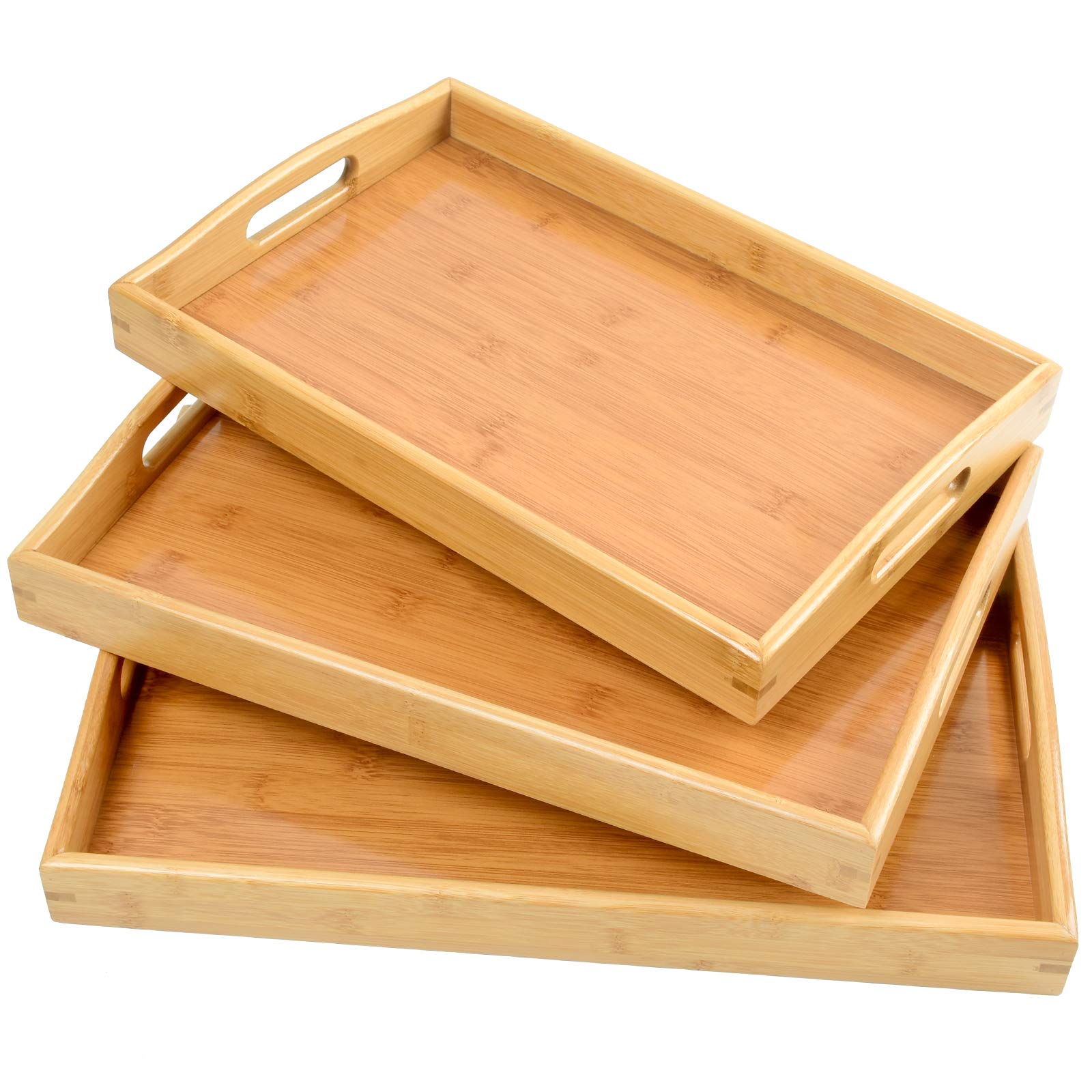 AKKAJJ stacked trays demonstrating space-saving storage and neat nesting