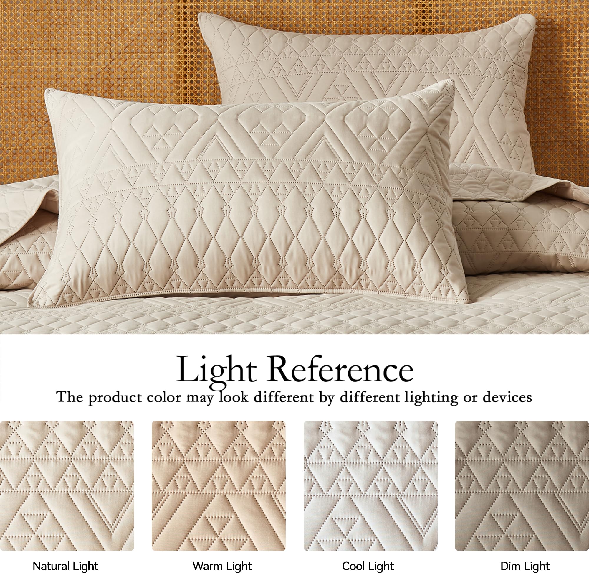 akkialla quilt on king bed lifestyle scene providing cozy modern styling