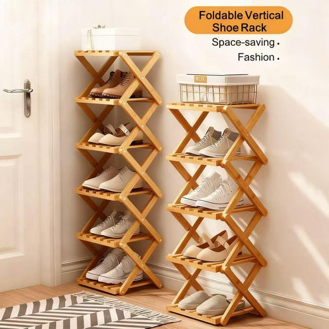 Akloya folded flat for transport demonstrating easy portability and space saving
