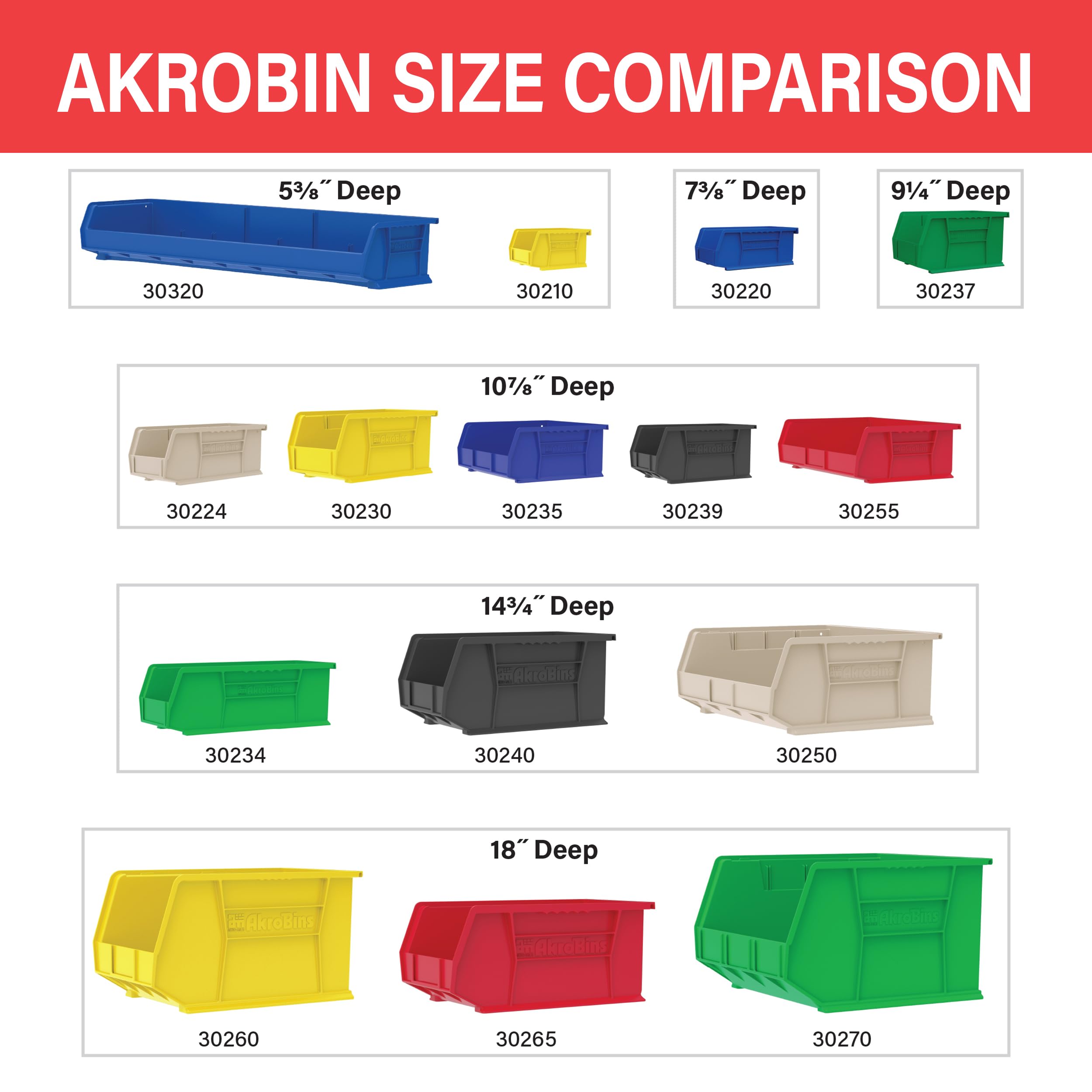 Akro-Mils bin inside a desk drawer to maximize drawer organization