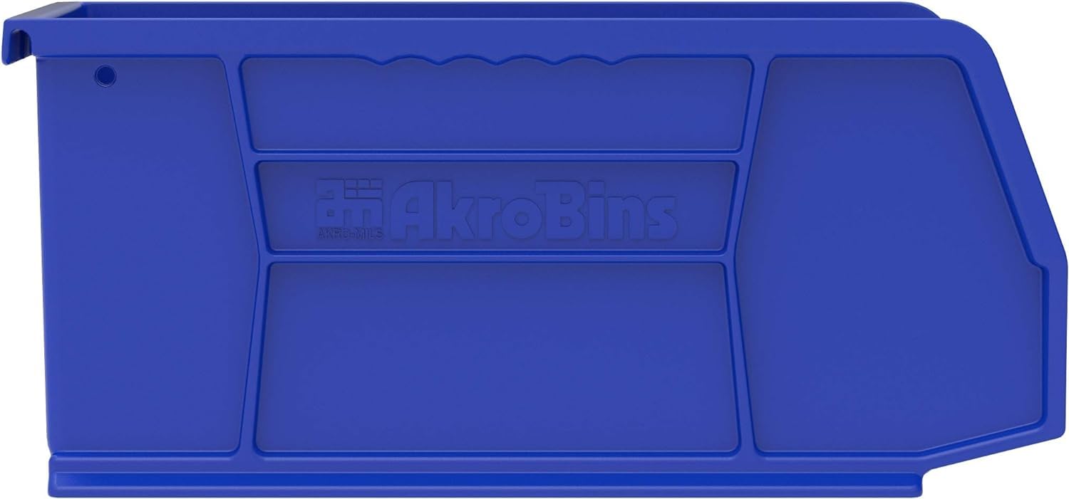 Akro-Mils AkroBins with dividers installed for customized compartments