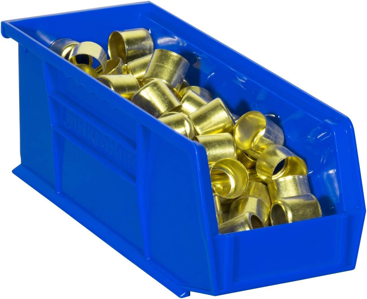 Akro-Mils bin with optional dividers to create customized compartments