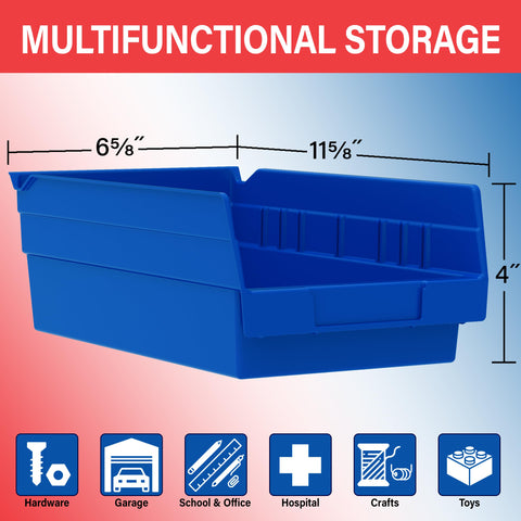 Akro-Mils close-up of curved hopper front for easy small-parts access