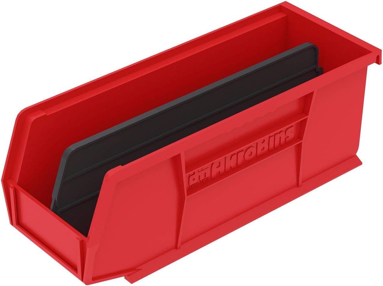 akro-mils bins organizing garage fasteners and small tools for easy retrieval